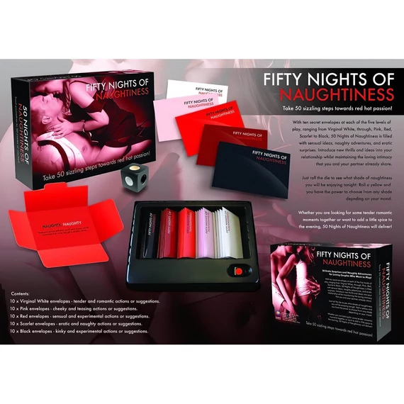 FIFTY NIGHTS OF NAUGHTINESS - erotická hra v angličtine
