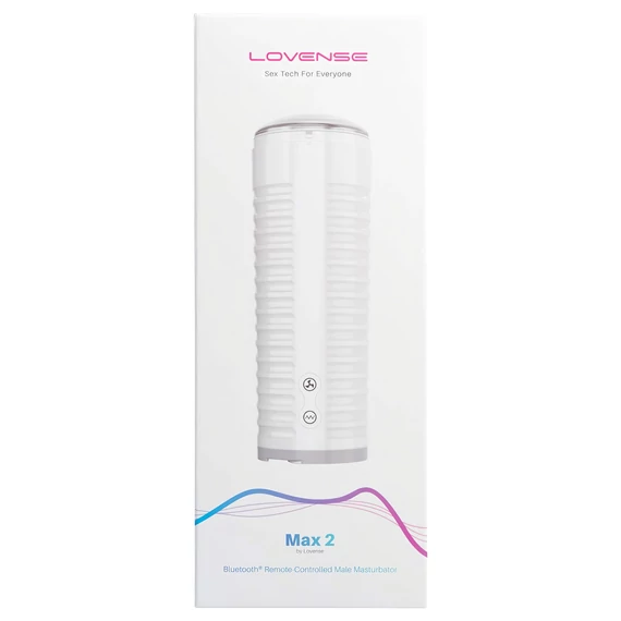 LOVENSE Max 2 - inteligentný masturbátor (biely)