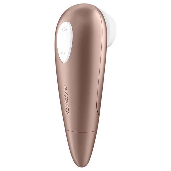 Satisfyer 1 Number One - vodeodolný klitoris stimulátor (hnedý)