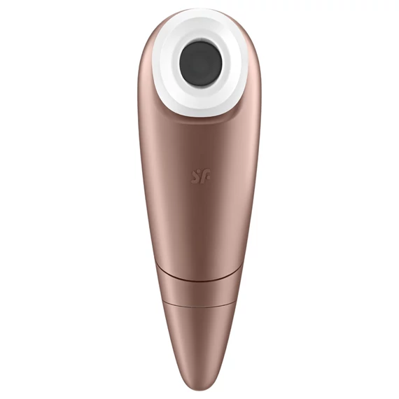 Satisfyer 1 Number One - vodeodolný klitoris stimulátor (hnedý)