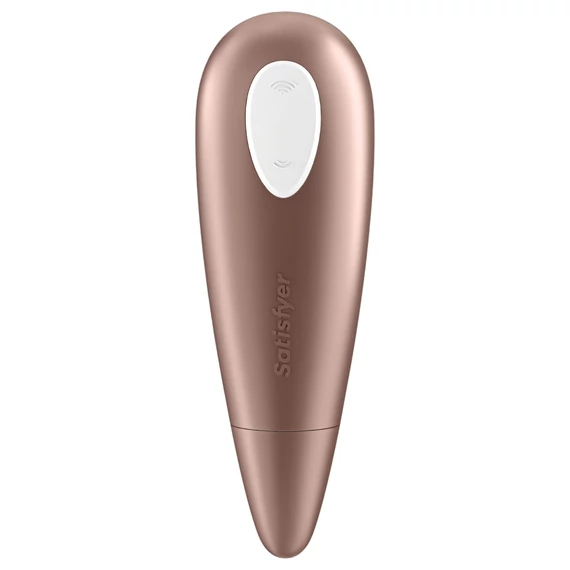 Satisfyer 1 Number One - vodeodolný klitoris stimulátor (hnedý)