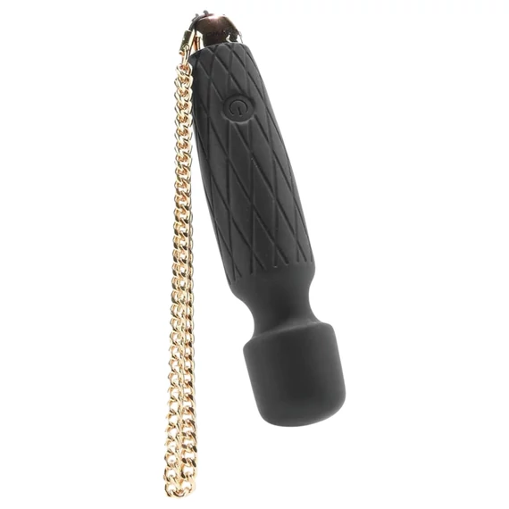 Bodywand Luxe - kompaktný masážny vibrátor (čierny)