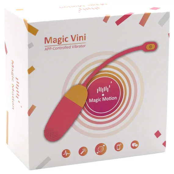 Magic Motion Vini - inteligentné vibračné vajíčko (oranžové)