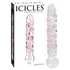 Icicles No. 7 - perlové sklenené dildo