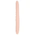 You2Toys - Dvojitý Priateľ - 100% silikónové dildo (prírodné)