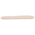 You2Toys - Dvojitý Priateľ - 100% silikónové dildo (prírodné)