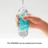 TENGA Spinner Tetra - transparentný masturbátor