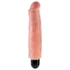 King Cock 7 Stiffy - vodeodolný realistický vibrátor (18 cm) - prírodný vzhľad