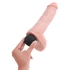 King Cock 11 - realistický striekajúci dildo (28 cm) - prírodný