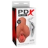 PDX Vyber si rozkoš - 2v1 vagína a anál masturbátor (naturálny)