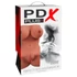 PDX Dokonalé prsia - torzo s dvoma otvormi rozkoše - (hnedá)