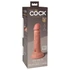 King Cock Elite 6 - realistický dildo s prísavkou (15 cm) - prírodný