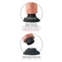 King Cock 7 prísavný vibrátor (18 cm) - prírodný