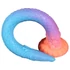 OgazR XXL Úhor - žiariace análne dildo - 47 cm (ružová)
