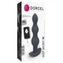 Dorcel Deep Secret M - nabíjací, rádio análny vibrátor (čierny)