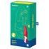 Satisfyer Power Flower - nabíjateľný, vodotesný vibrátor (červený)