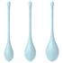 Satisfyer Yoni Power 2 - modré venušine guličky set (3 časti)