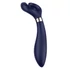 Satisfyer Endless Fun - nabíjateľný, vodotesný párový vibrátor (modrý)