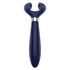 Satisfyer Endless Fun - nabíjateľný, vodotesný párový vibrátor (modrý)