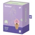 Satisfyer Sweet Treat - rotačný klitoris vibrátor (ružovo-hnedý)
