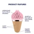 Satisfyer Sweet Treat - rotačný klitoris vibrátor (ružovo-hnedý)
