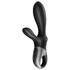 Satisfyer Heat Climax+ - inteligentný hrejivý anál vibrátor s ramenom (čierny)