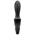 Satisfyer Heat Climax+ - inteligentný hrejivý anál vibrátor s ramenom (čierny)