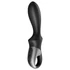 Satisfyer Heat Climax - inteligentný čierny análny vibrátor s ohrevom