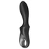Satisfyer Heat Climax - inteligentný čierny análny vibrátor s ohrevom
