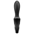 Satisfyer Heat Climax - inteligentný čierny análny vibrátor s ohrevom
