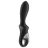 Satisfyer Heat Climax - inteligentný čierny análny vibrátor s ohrevom