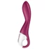 Satisfyer: Vibračné vzrušenie s ohrevom (červený)