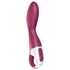 Satisfyer: Vibračné vzrušenie s ohrevom (červený)