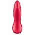 Satisfyer Rotator Plug 1 - vibračný análny kolík s perličkami (červený)