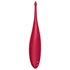 Satisfyer Twirling Fun - akumulátorový vodotesný vibrátor (červený)