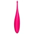 Satisfyer Twirling Fun - nabíjateľný, vodotesný klitoris vibrátor (magenta)