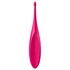 Satisfyer Twirling Fun - nabíjateľný, vodotesný klitoris vibrátor (magenta)