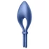 Satisfyer Bullseye - inteligentný vibračný krúžok na penis (kráľovská modrá)