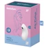 Satisfyer Vulva Lover 2 - vzdušný klitorálny vibrátor (biely)