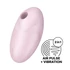 Satisfyer Vulva Lover 3 - akku, tlakový stimulátor klitorisu (ružový)