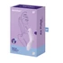 Satisfyer Curvy Trinity 2 - 2v1 vibrátor s vlnami (fialový)