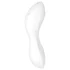 Satisfyer Curvy Trinity 5+ - šikovný 2v1 vibrátor (biely)