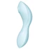 Satisfyer Curvy Trinity 5+ - inteligentný 2v1 vibrátor (modrý)