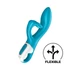 Satisfyer Embrace Me - nabíjateľný vibrátor s ramenom na klitoris (tyrkysový)