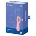 Satisfyer Threesome 3 - nabíjateľný klitorisový vibrátor (ružový)
