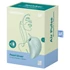 Satisfyer Pearl Diver - akumulátorový, vlnivý klitorisový vibrátor (mätový)