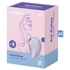 Satisfyer Pearl Diver - akku, vzrušujúci fialový vibrátor pre klitoris