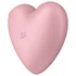 Satisfyer Cutie Heart - akumulátorový klitorisový vibrátor (ružový)