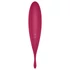Satisfyer Twirling Pro - múdra 2v1 klitorisová vibrácia (červená)