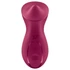 Satisfyer Exciterrr - rotujúci klitorisový vibrátor s perlami (červený)